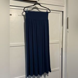 NWT, Maxi Skirt, XL, royal blue